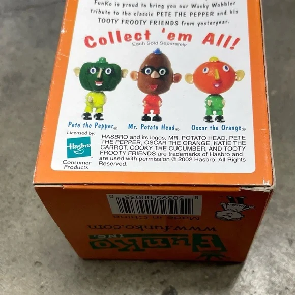 Vintage 2002 Funko Pop Official Pete the Pepper Wacky Wobbler Bobblehead - Picture 7 of 7